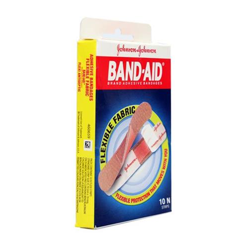 JOHNSONS BAND AID 10STRPS